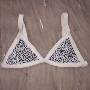 COPY - dalmatian print bikini top
